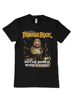 Retro Movies The Fraggles Never Bored With A Gorg T-Shirt Zwart