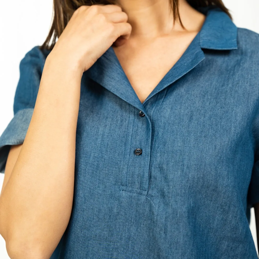 Retro Shirt - Denim