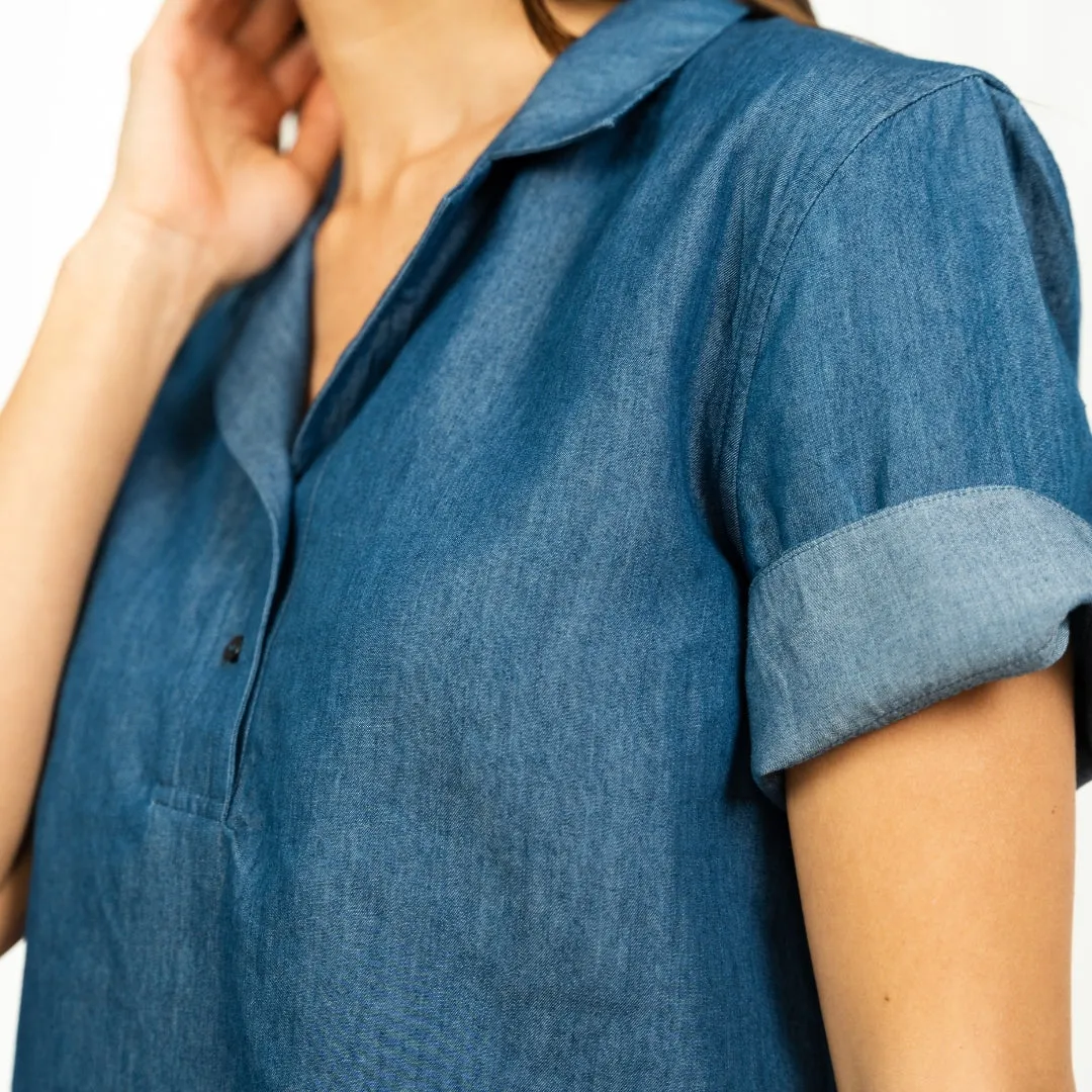 Retro Shirt - Denim