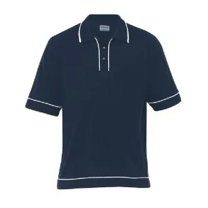 Retro Waffle Polo Mens