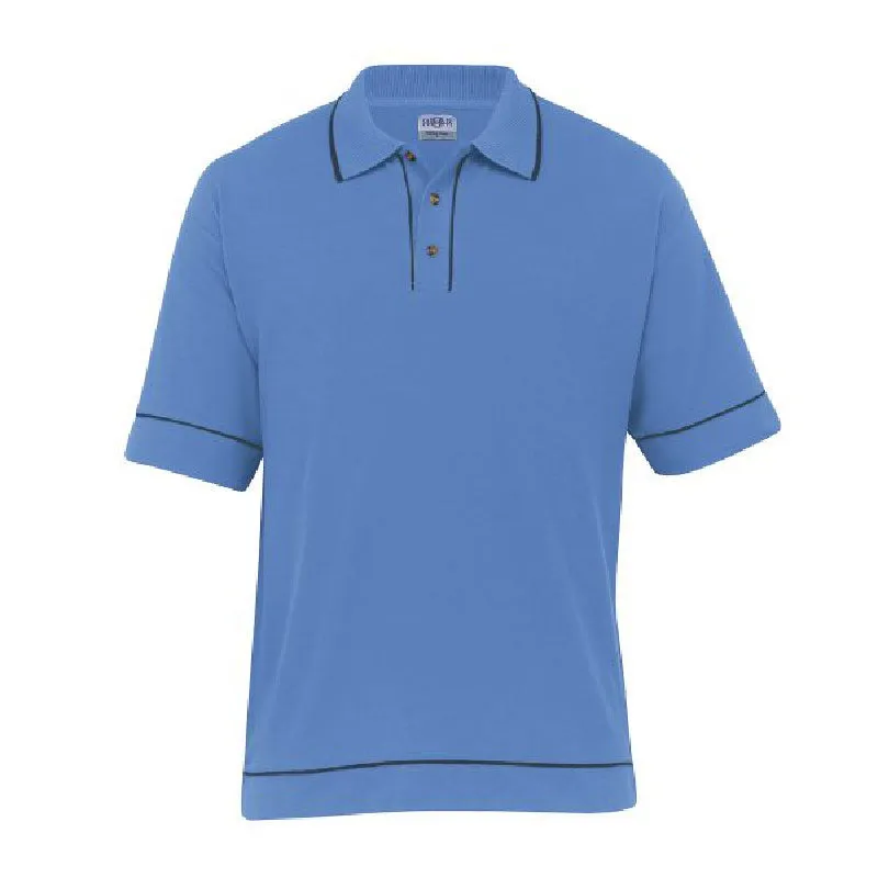 Retro Waffle Polo Mens