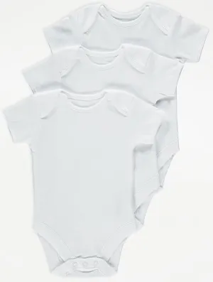 Rock A Bye Baby 3 Pack Vests