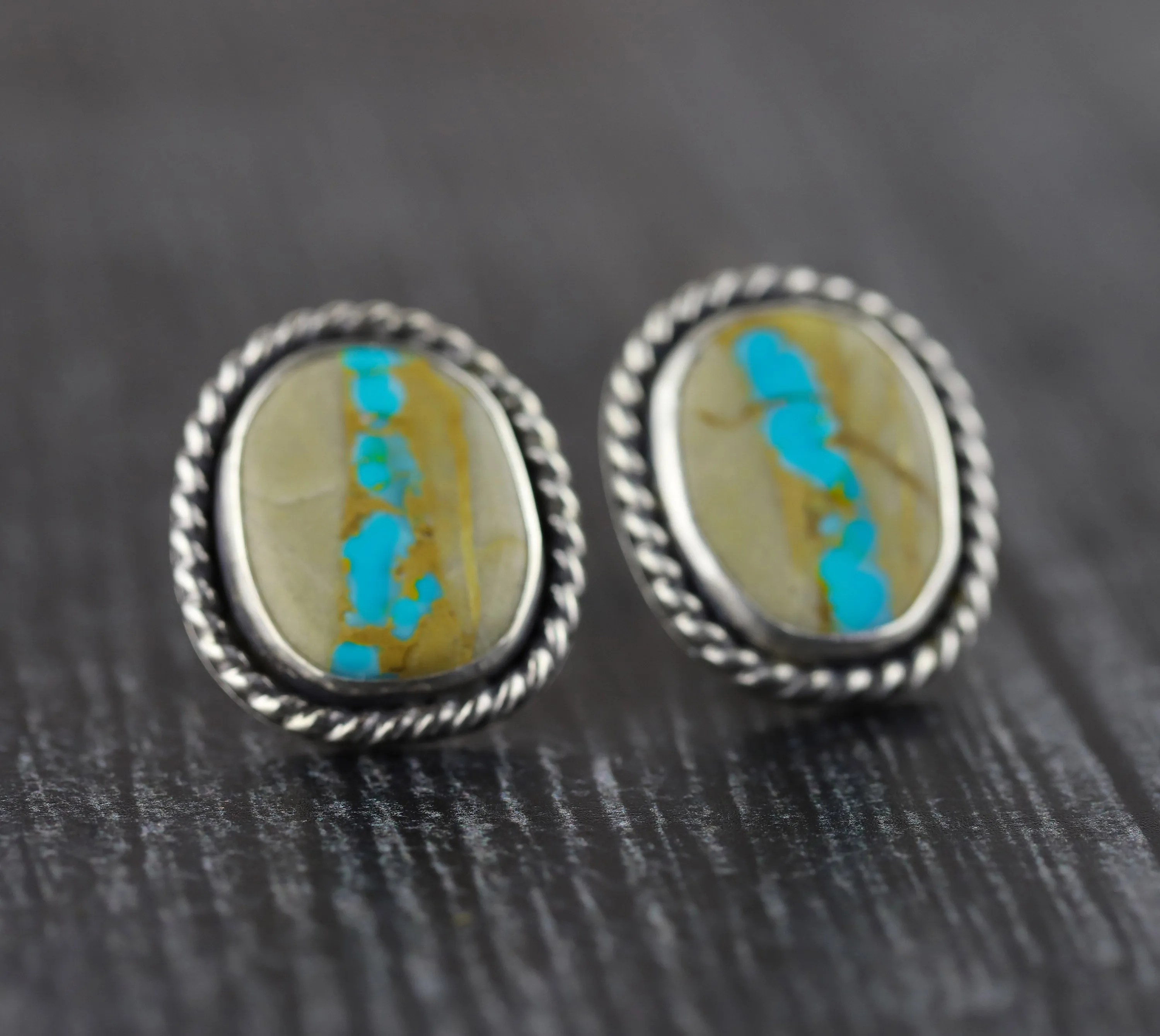 Royston Ribbon Statement Studs