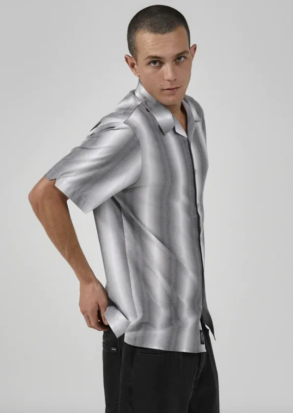 Rush To Relax Bowling Shirt - White