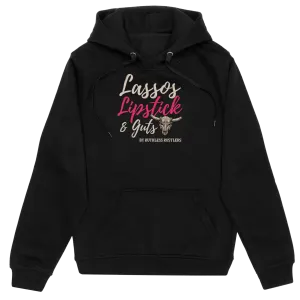 Ruthless Rustlers Lassoz Lipstick & Guts Hoodie | Black