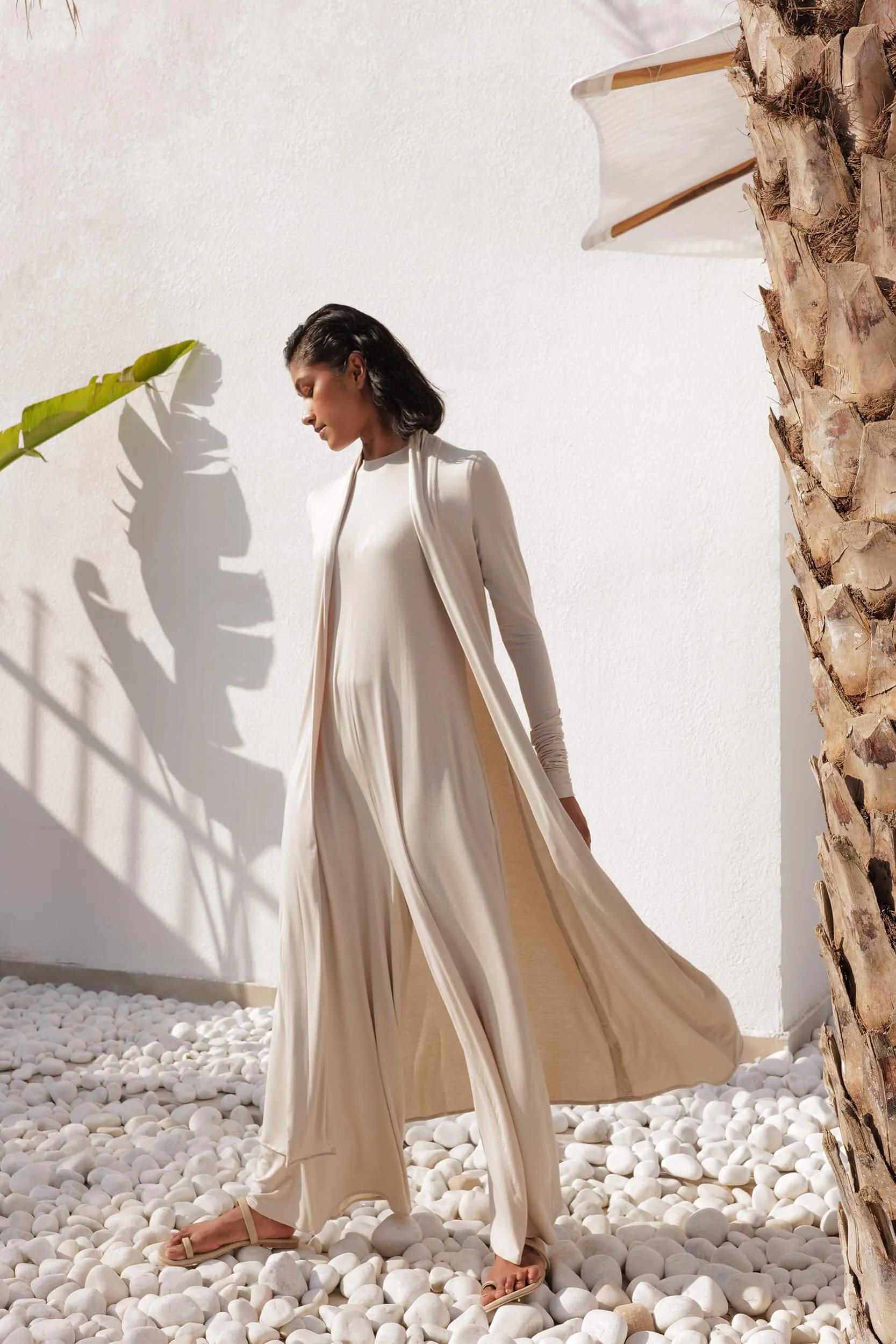 Sand Skin Jumpsuit (Natural)