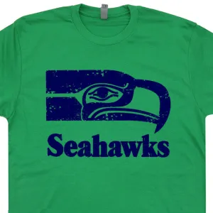Seattle Seahawks T Shirt Vintage Seattle Seahawks Shirt Retro Seahawks Logo Tee