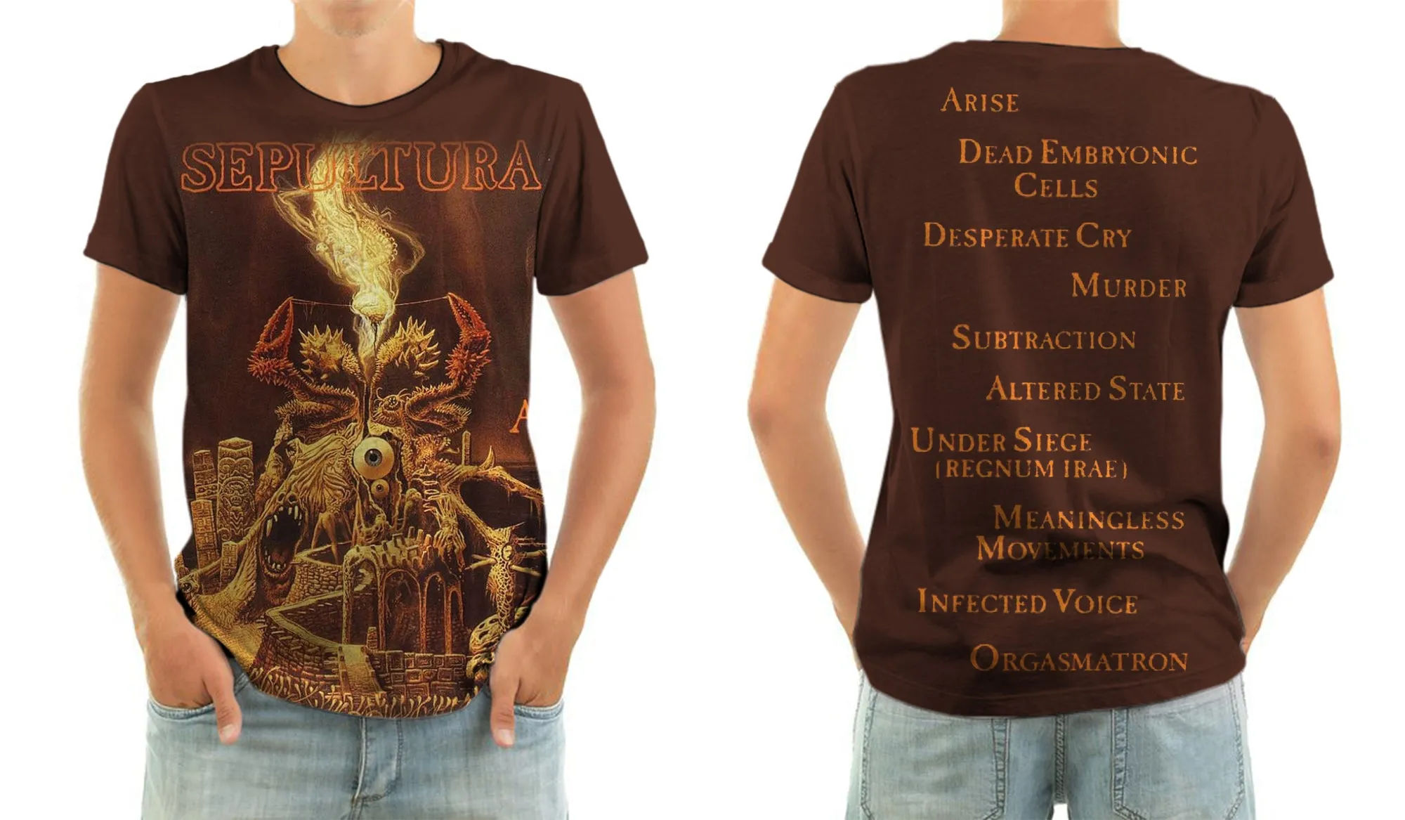 Sepultura shirts