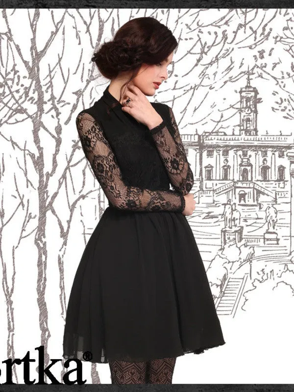 simple luxury lace dress