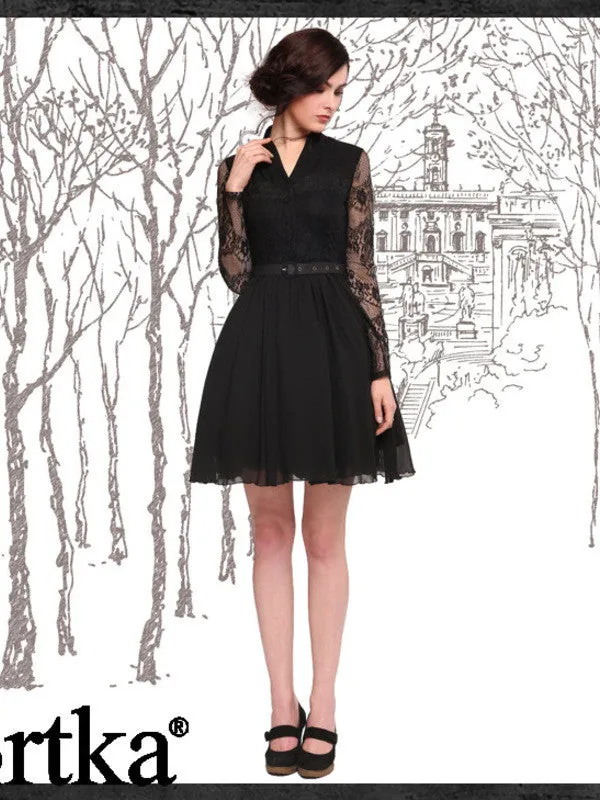 simple luxury lace dress