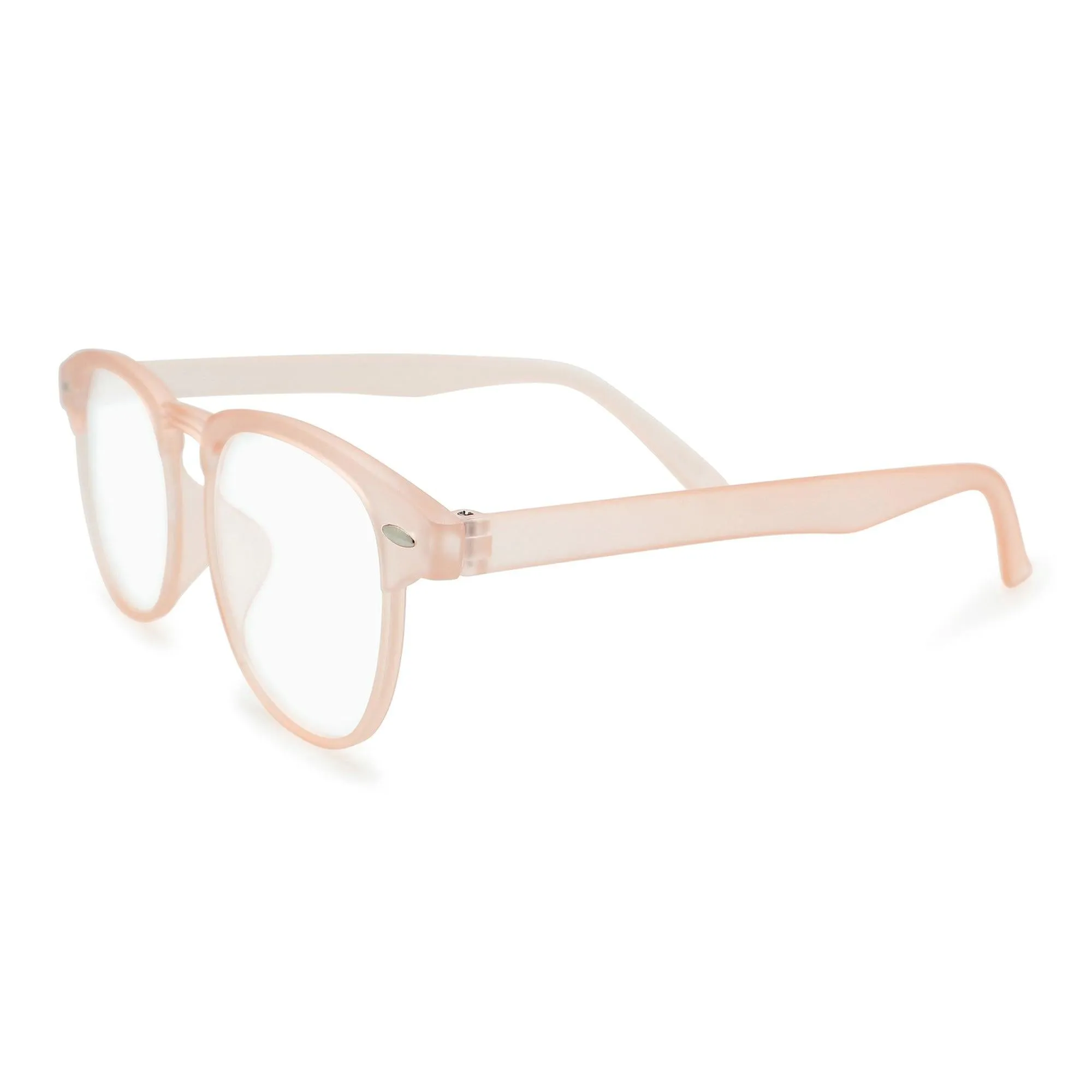 Slim Flat Half Rim Blue Light Reading Glasses | R-621P