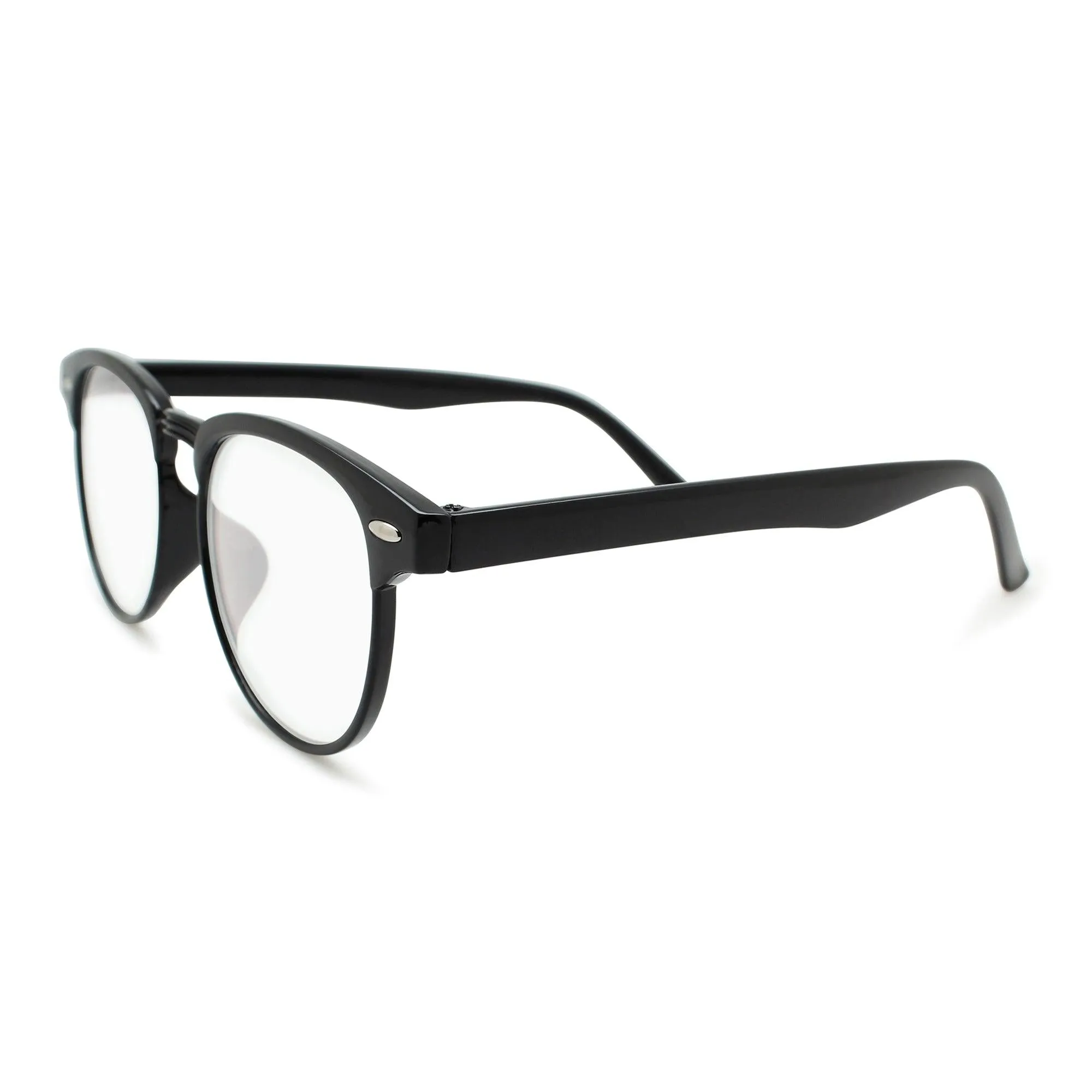 Slim Flat Half Rim Blue Light Reading Glasses | R-621P