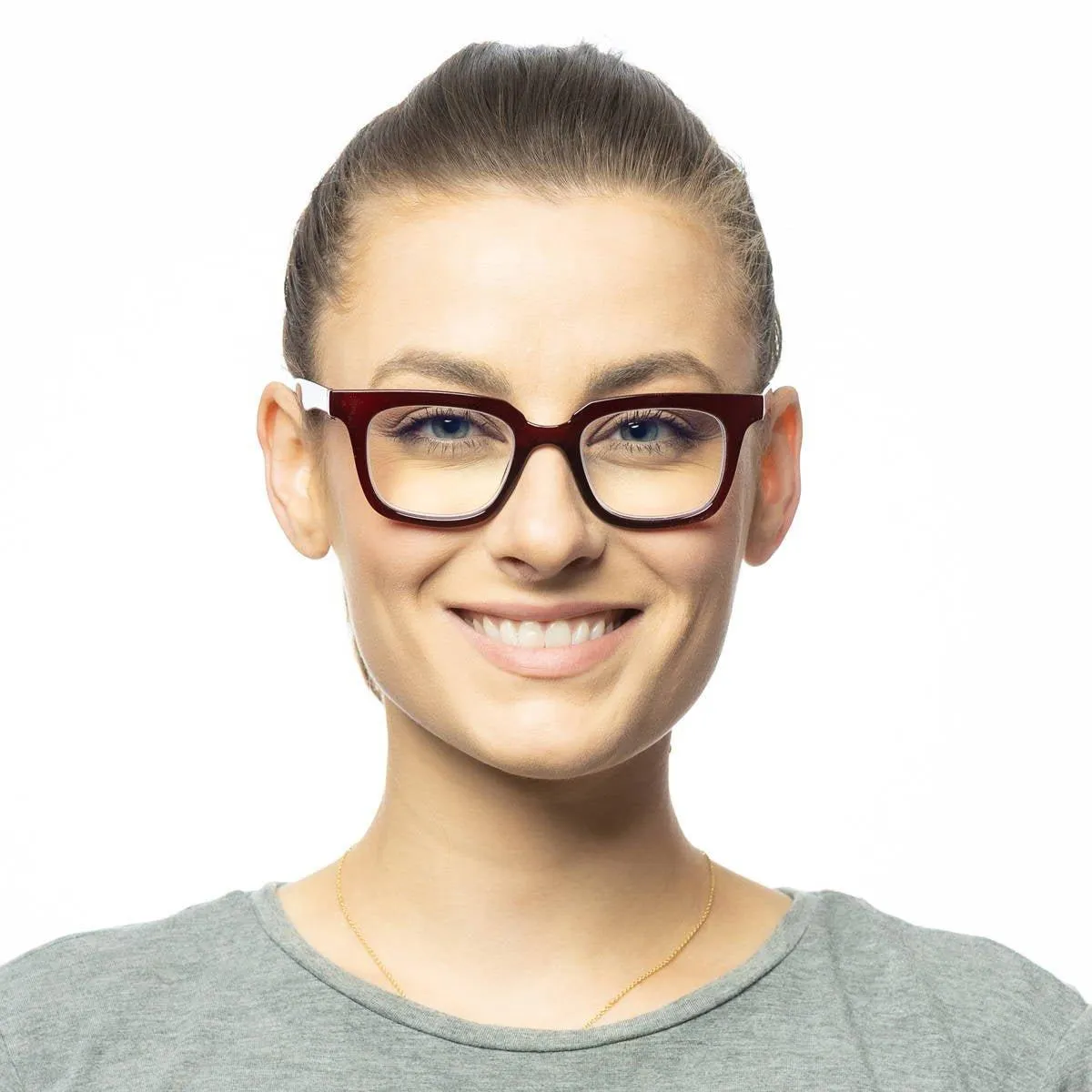 Small Face Reading Glasses Square Frame | R-833P