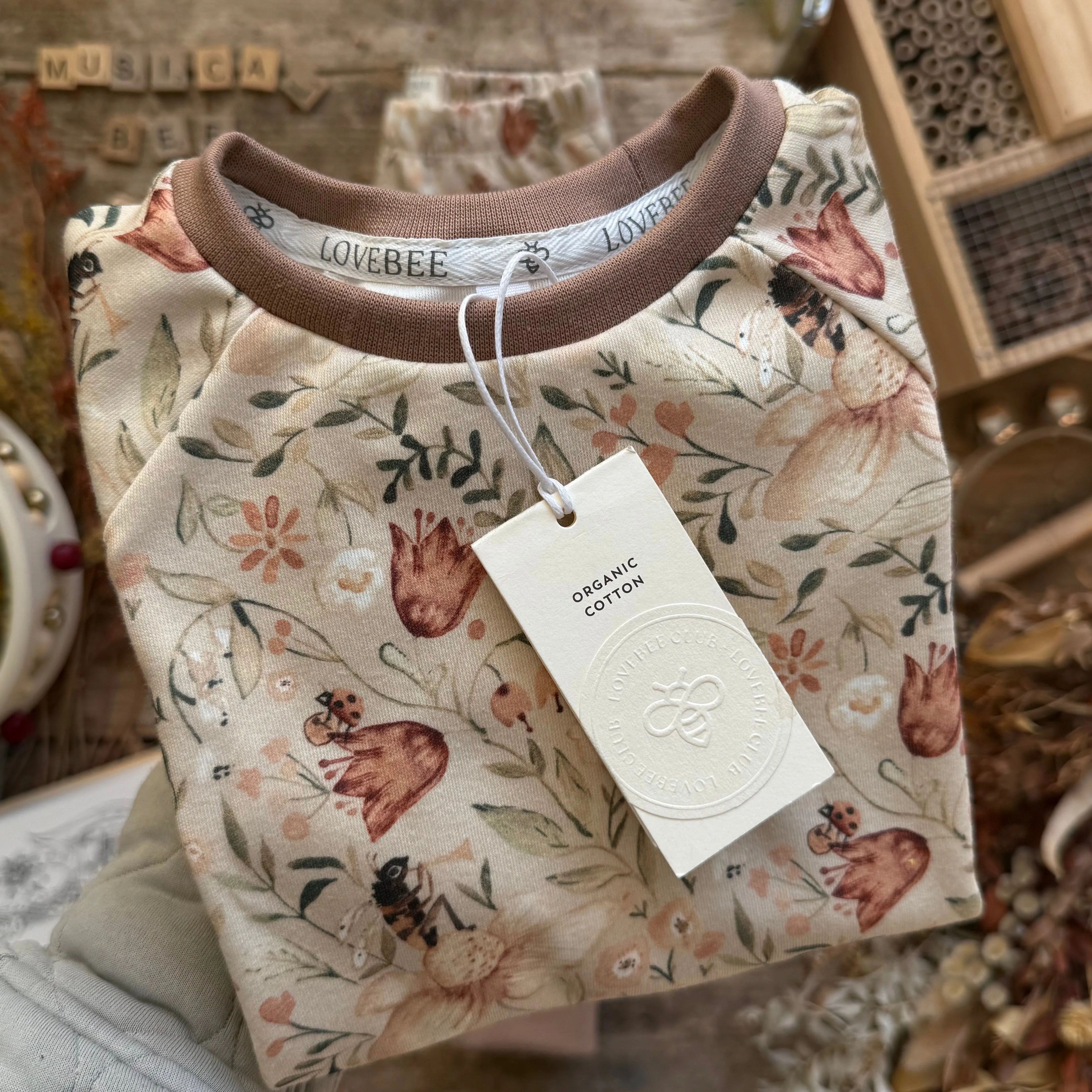 Spring Musical Bee Summer Short Set