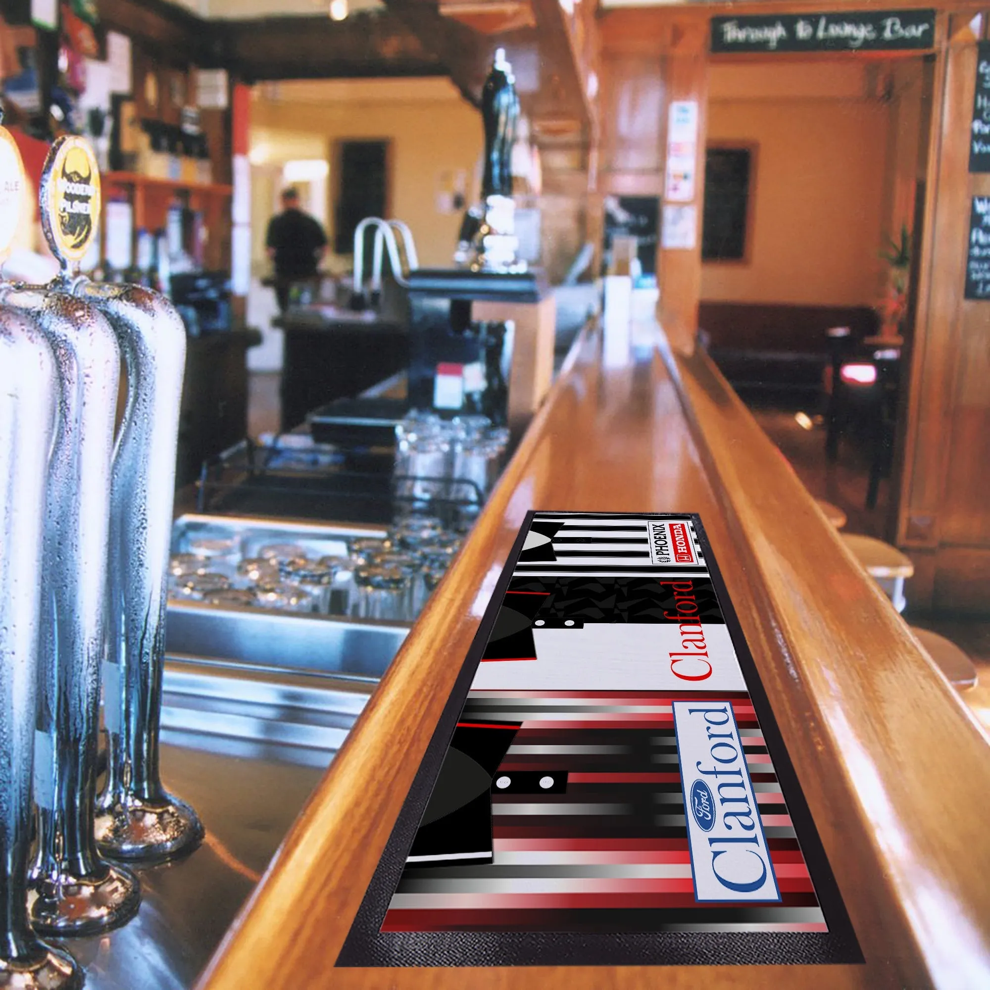 St Mirren Retro Retro Football Shirts - Personalised Bar Runner