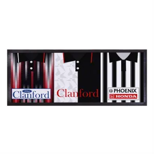 St Mirren Retro Retro Football Shirts - Personalised Bar Runner
