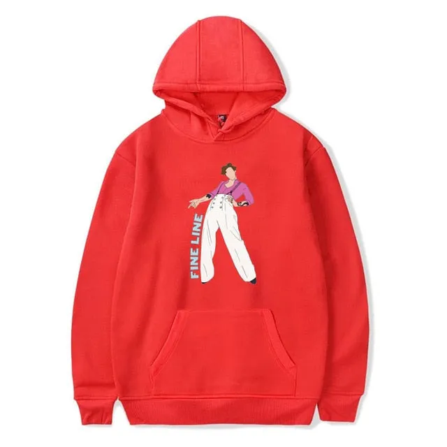 Streetwear Hoodies Sweatshirt Women Harry Styles FINE LINE Hoodie Pink Clothing Men Polerone Winter Clothes Women Harajuku Shirt