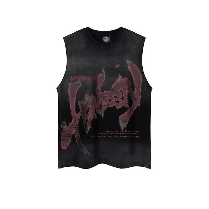 Stylish Graphic Tank Top