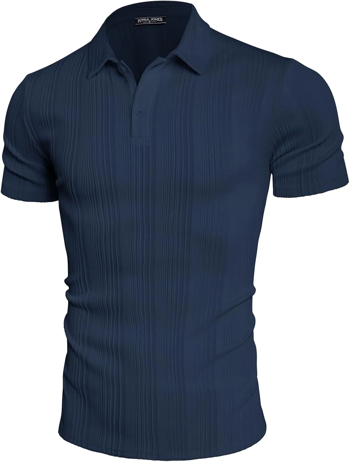 Stylish Textured Polo Shirt Golf Fit, Casual for ATLASORA – Reduced cost Knit or Summer Data-driven Wear Stretchy Regular & Men's