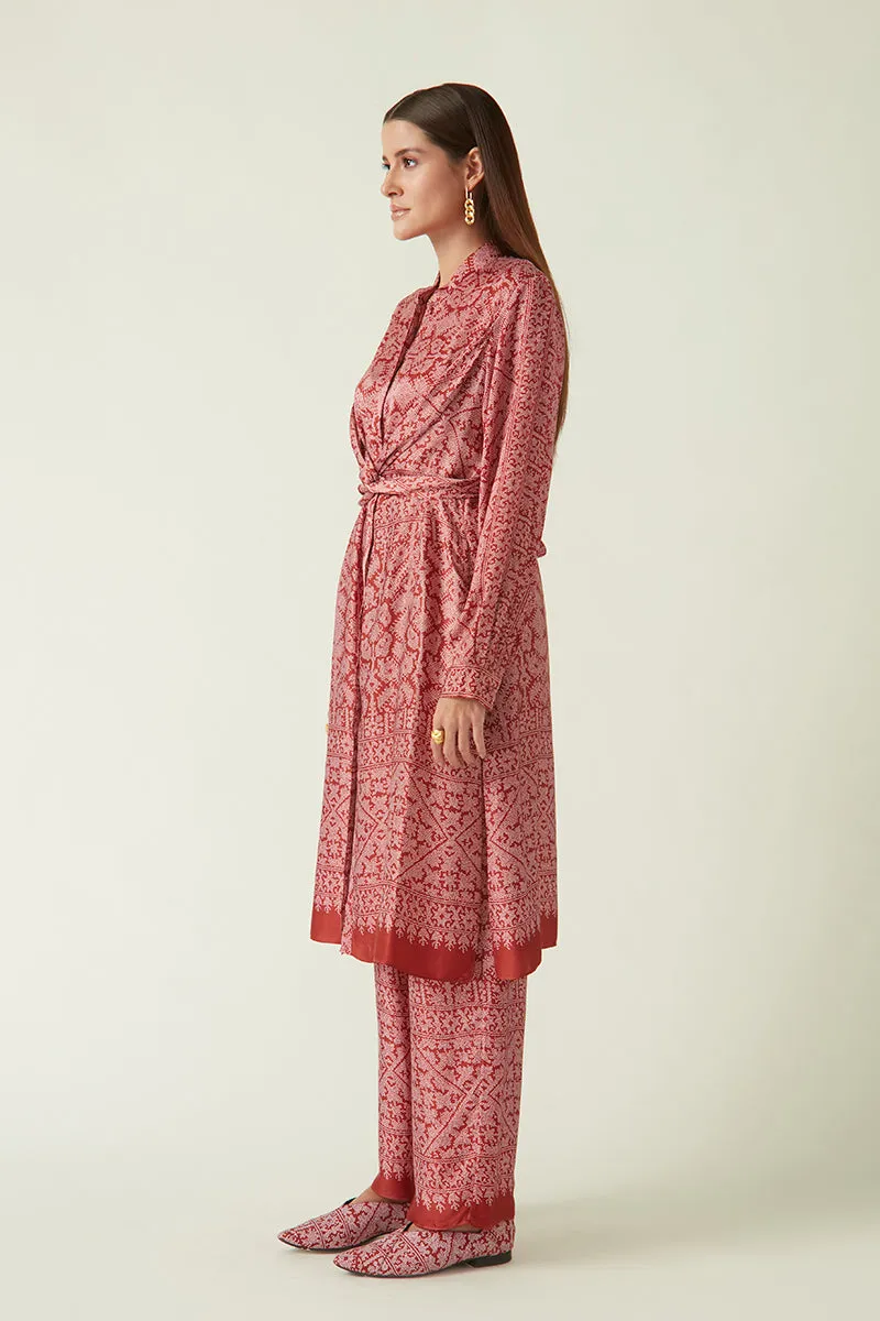 Summer Tunic Modal Satin Ubud Printed-Java E2-Fashion Edit-4JV-26-Payal Pratap