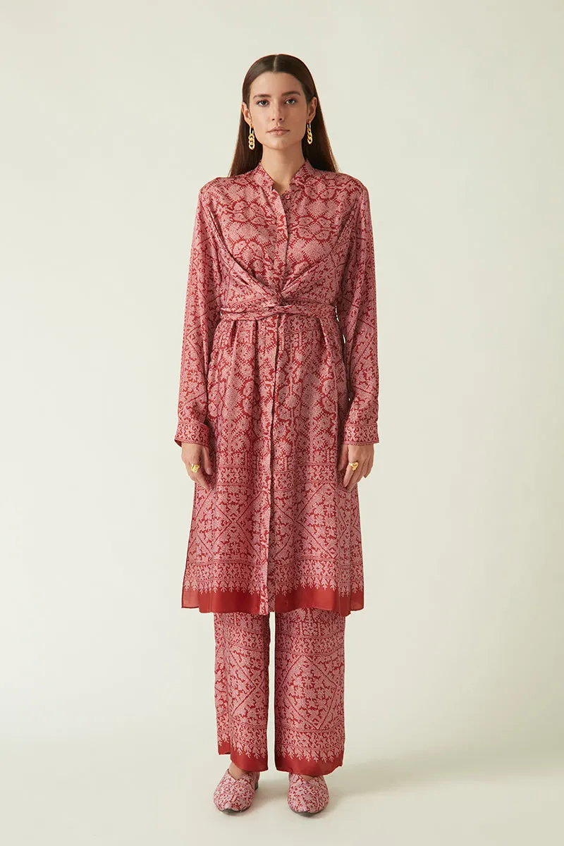 Summer Tunic Modal Satin Ubud Printed-Java E2-Fashion Edit-4JV-26-Payal Pratap