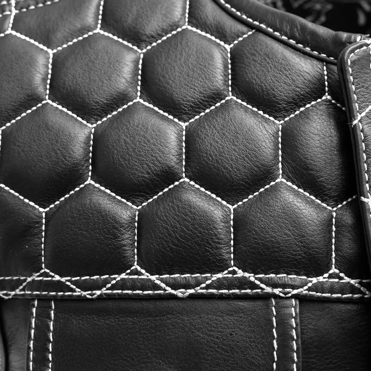 Summit Men's Club Style Leather Vest