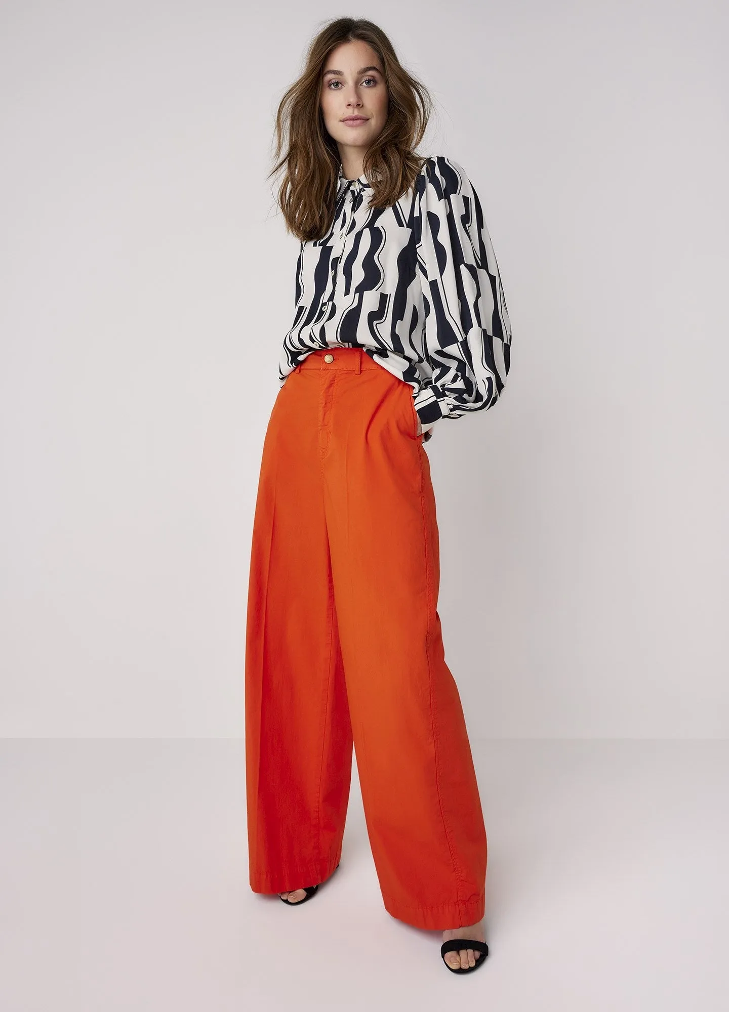 Summum Graphic Print Blouse