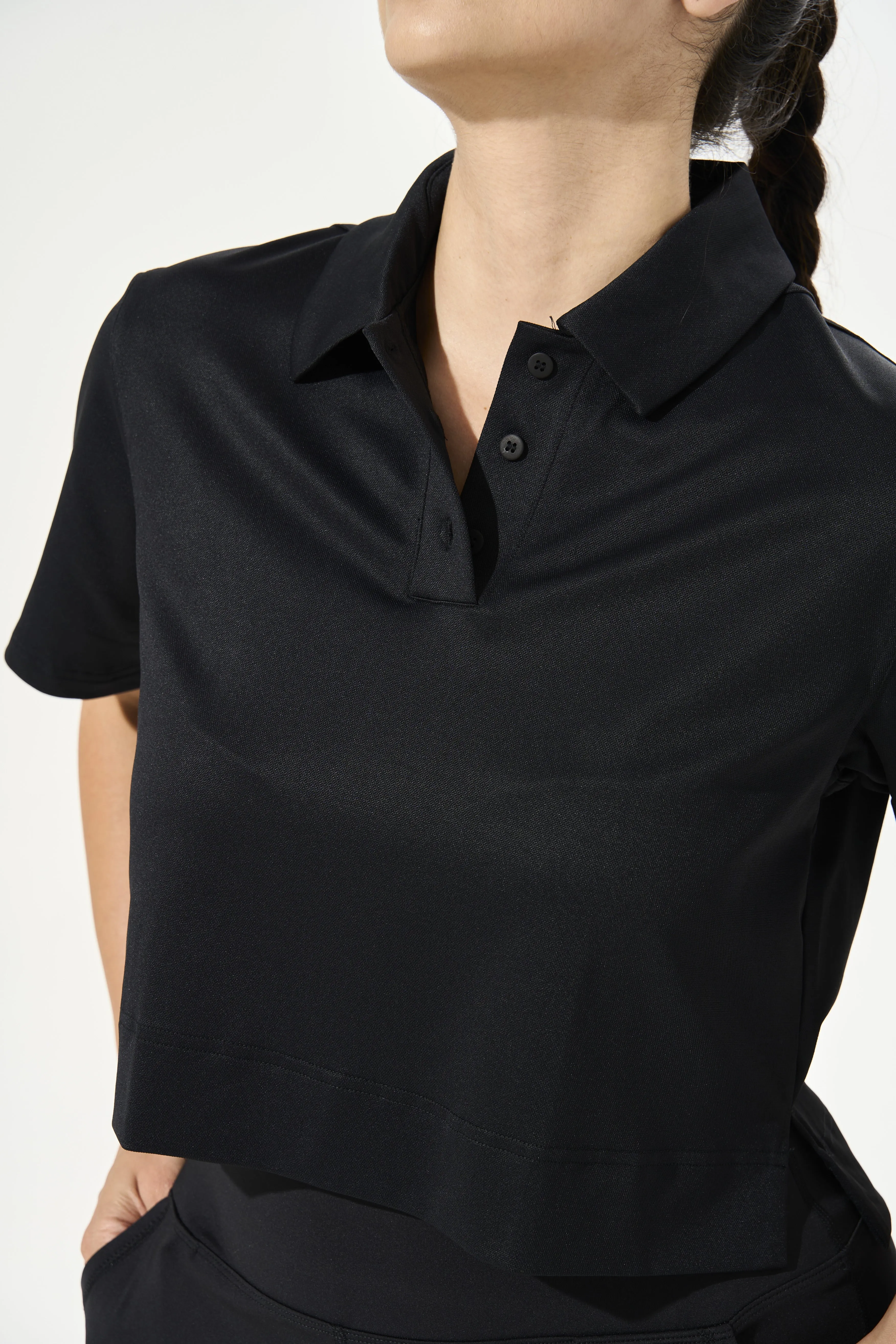 Tangs Display -  Cooling, Breathable & Buttery Soft Positive Polo Top
