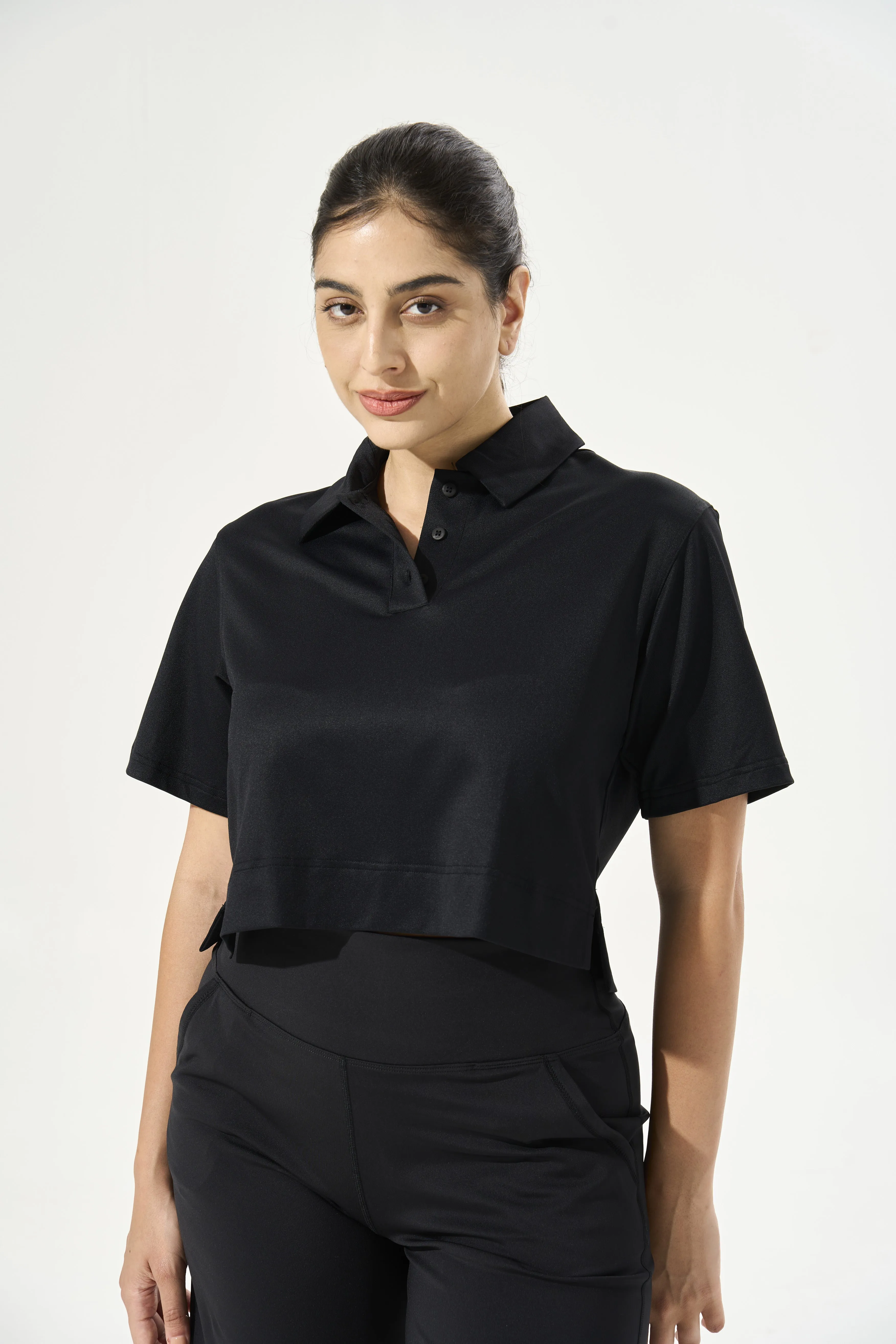 Tangs Display -  Cooling, Breathable & Buttery Soft Positive Polo Top