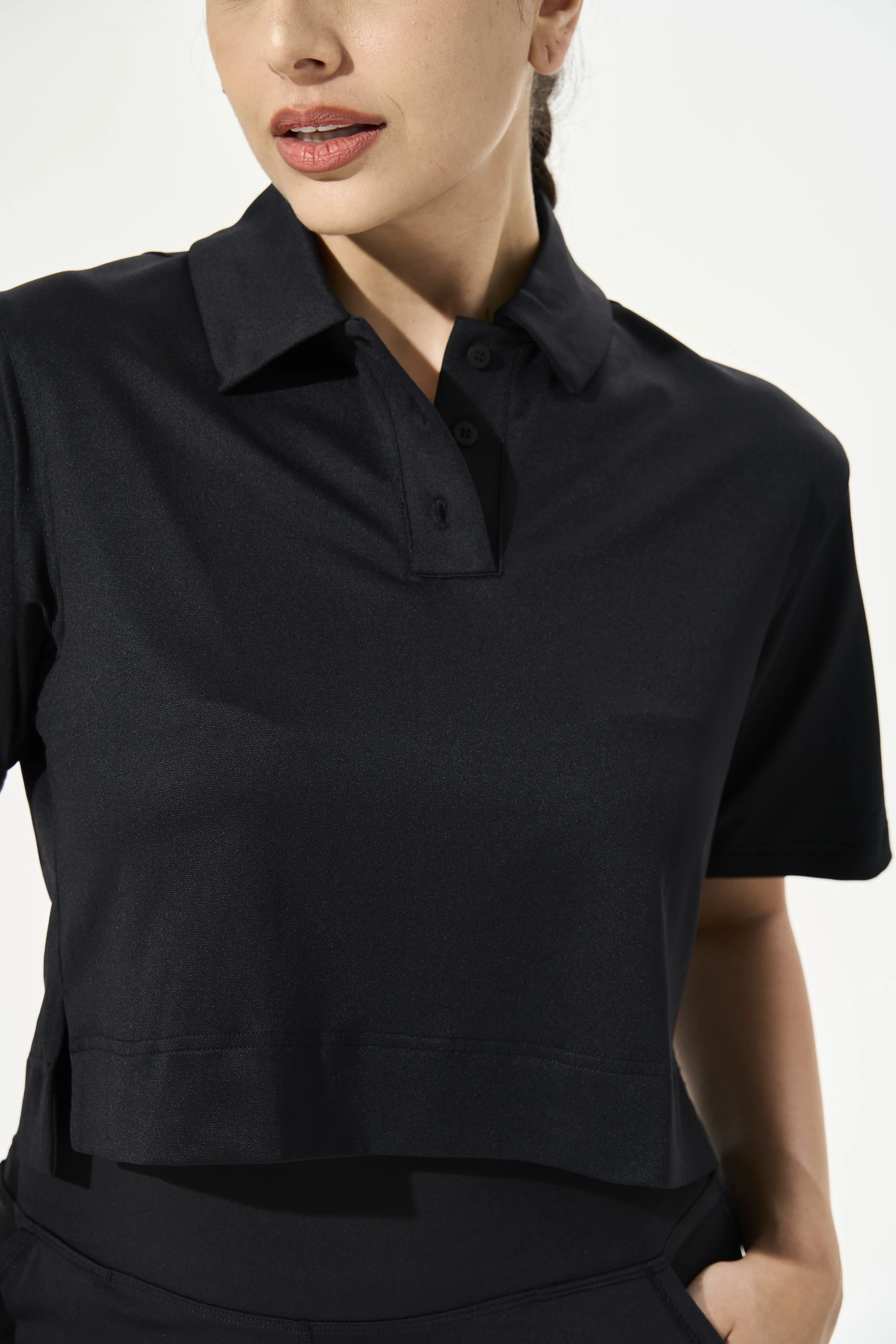 Tangs Display -  Cooling, Breathable & Buttery Soft Positive Polo Top