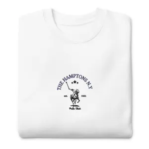 The Hamptons New York Polo Club Embroidered men Premium Sweatshirt