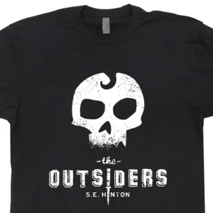 The Outsiders T Shirt Cool Book Shirts Literary Geek T Shirts Stay Gold Ponyboy