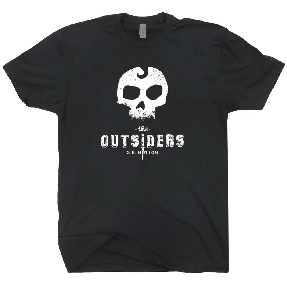 The Outsiders T Shirt Cool Book Shirts Literary Geek T Shirts Stay Gold Ponyboy