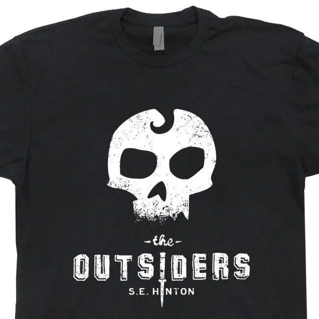 The Outsiders T Shirt Cool Book Shirts Literary Geek T Shirts Stay Gold Ponyboy