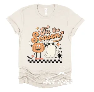Tis The Season Halloween Bella Canvas T-Shirt/ Halloween Fall Shirt/ Toddler, Youth and Adult Shirts