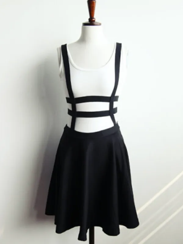 trendsetter strappy skirt