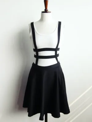 trendsetter strappy skirt