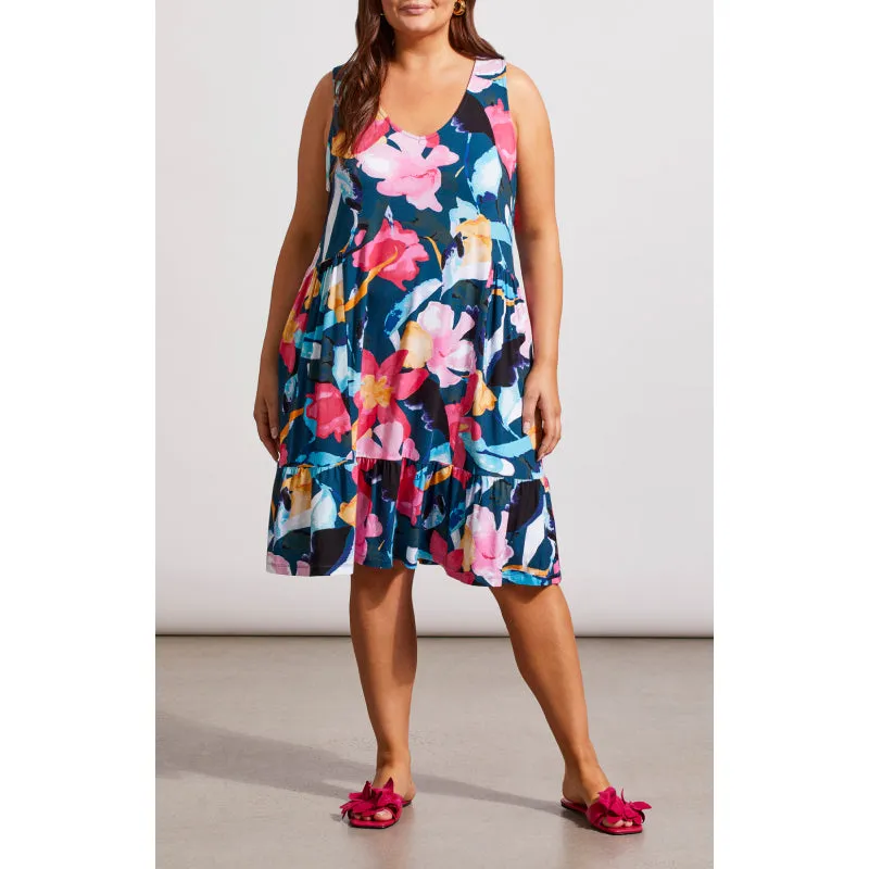 Tribal Printed Sleeveless Dress