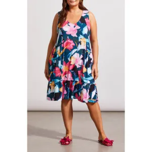 Tribal Printed Sleeveless Dress