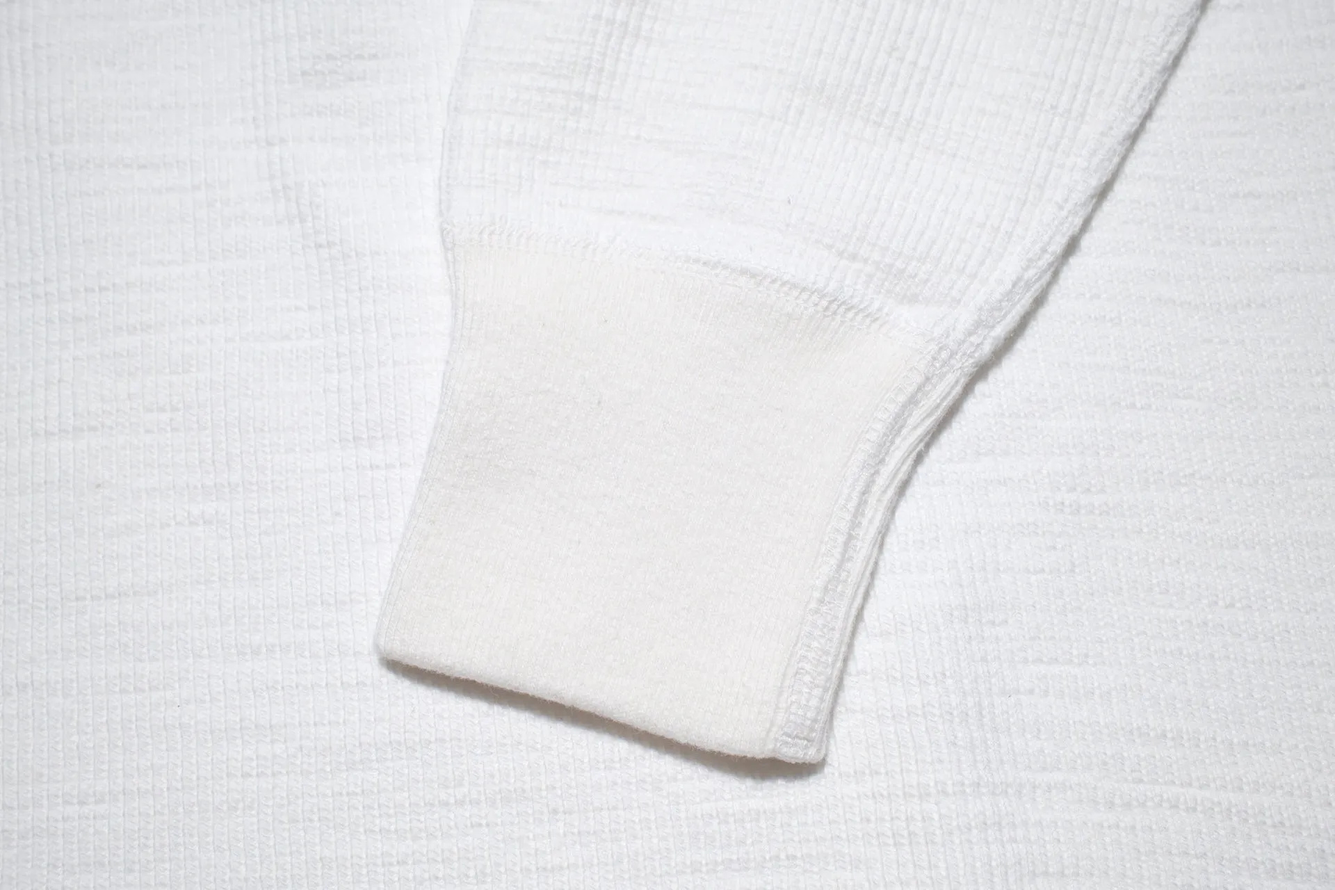 UES 11.8oz Ribbing Thermal Sweatshirt (Off White)
