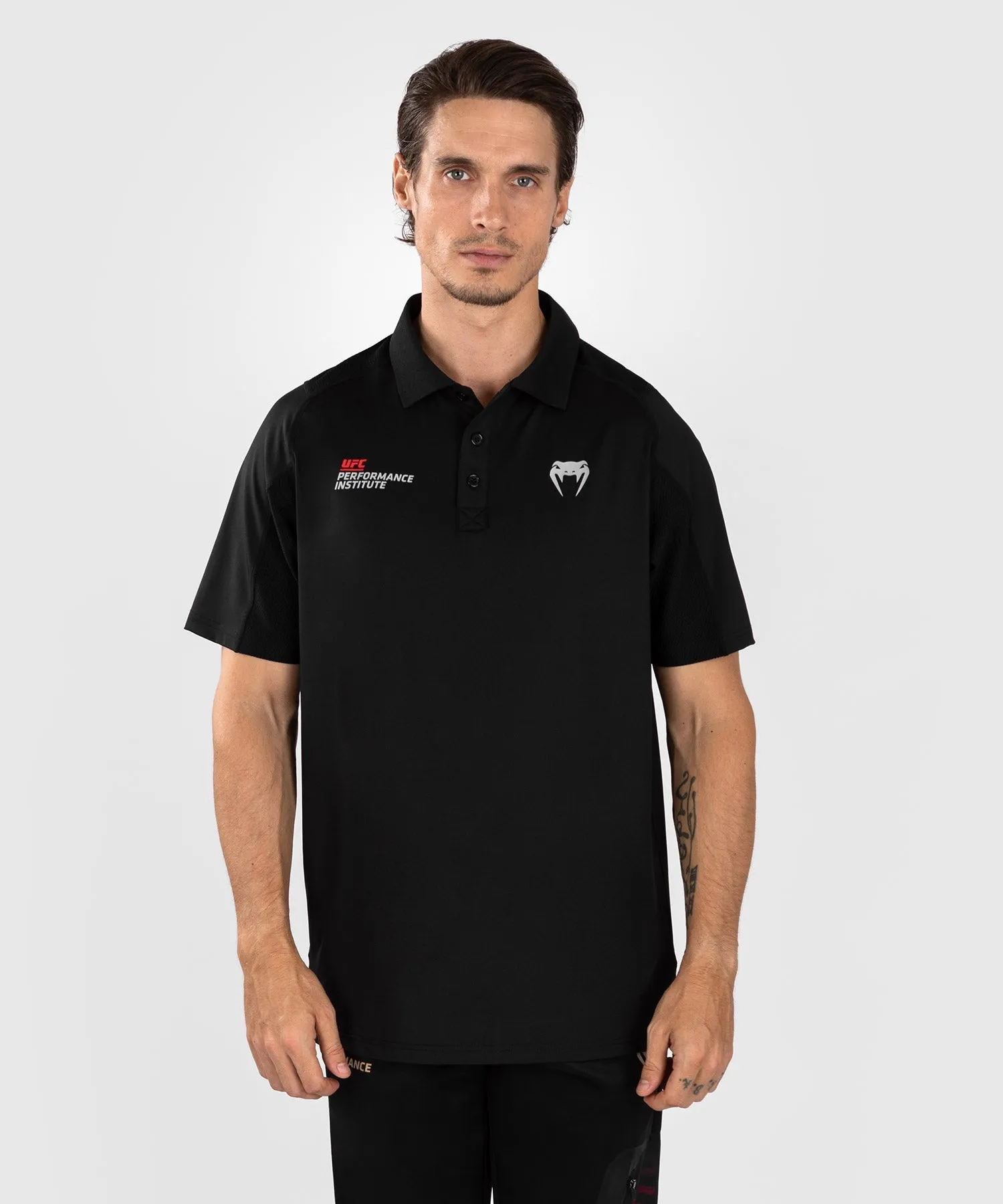UFC Venum Performance Institute 2.0 Polo da Uomo - Nero/Rosso