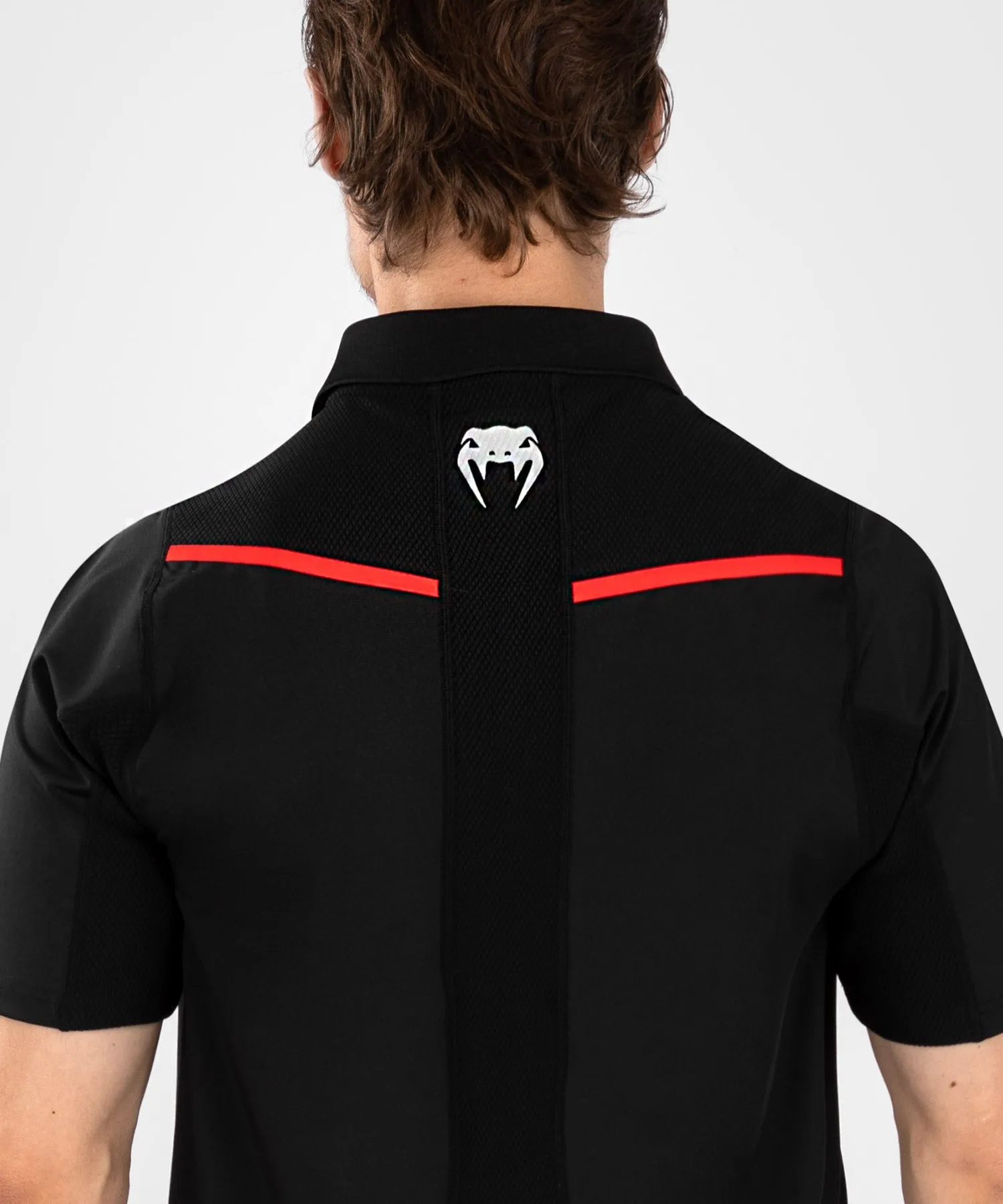 UFC Venum Performance Institute 2.0 Polo da Uomo - Nero/Rosso