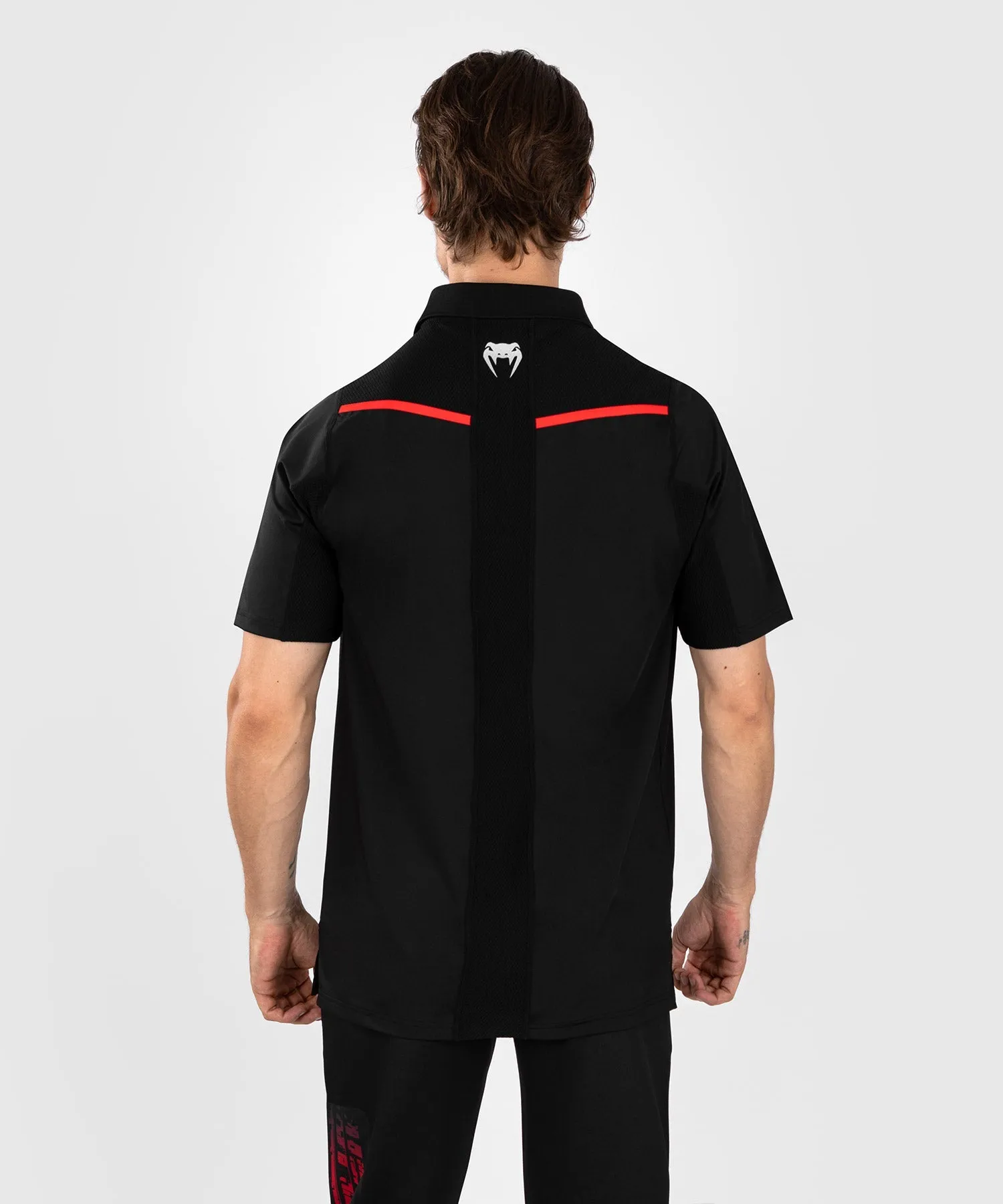 UFC Venum Performance Institute 2.0 Polo da Uomo - Nero/Rosso