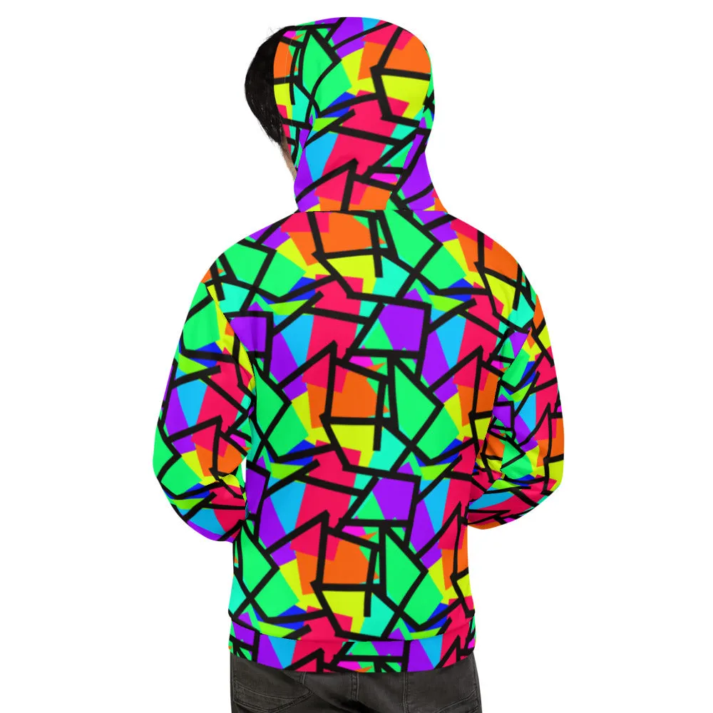 Unisex Hoodie, Cupcake Diagonals
