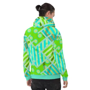 Unisex Hoodie, Memphis Maze