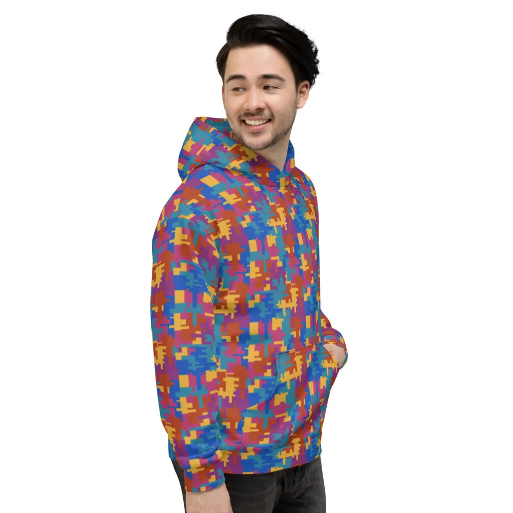 Unisex Hoodie, Multicoloured Forever Linked