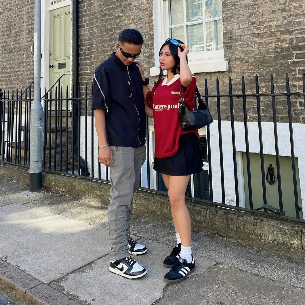 Vintage Solid Zip Cargo Shirts