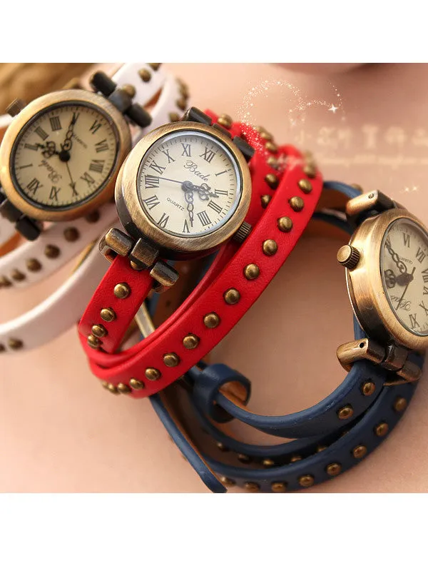 vintage style bracelet watch