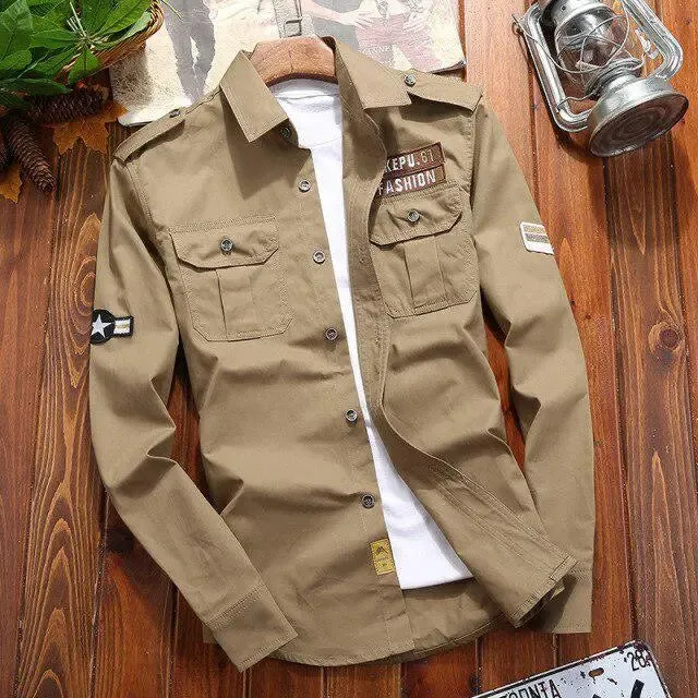Vintage Wool Military Jacket cool Street ware