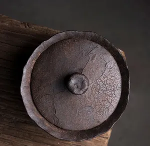 Wabi Sabi Zen Harmony Ceramic Bowl  for Tea Ceremonies